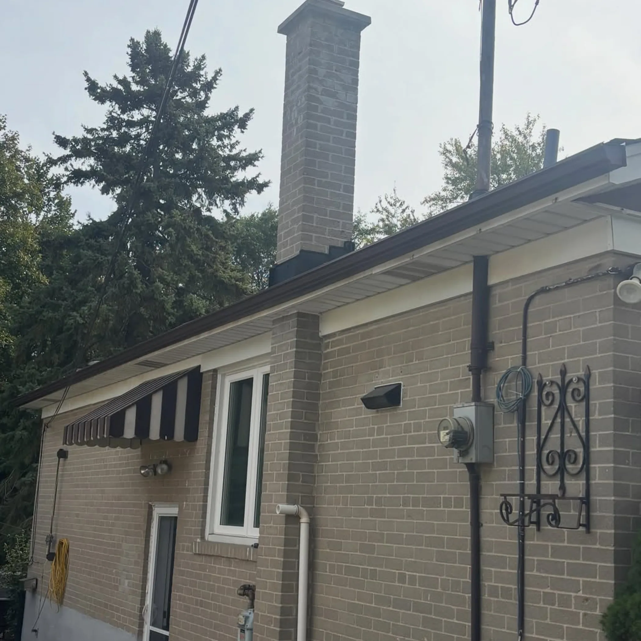 home gutter system and gutter guards