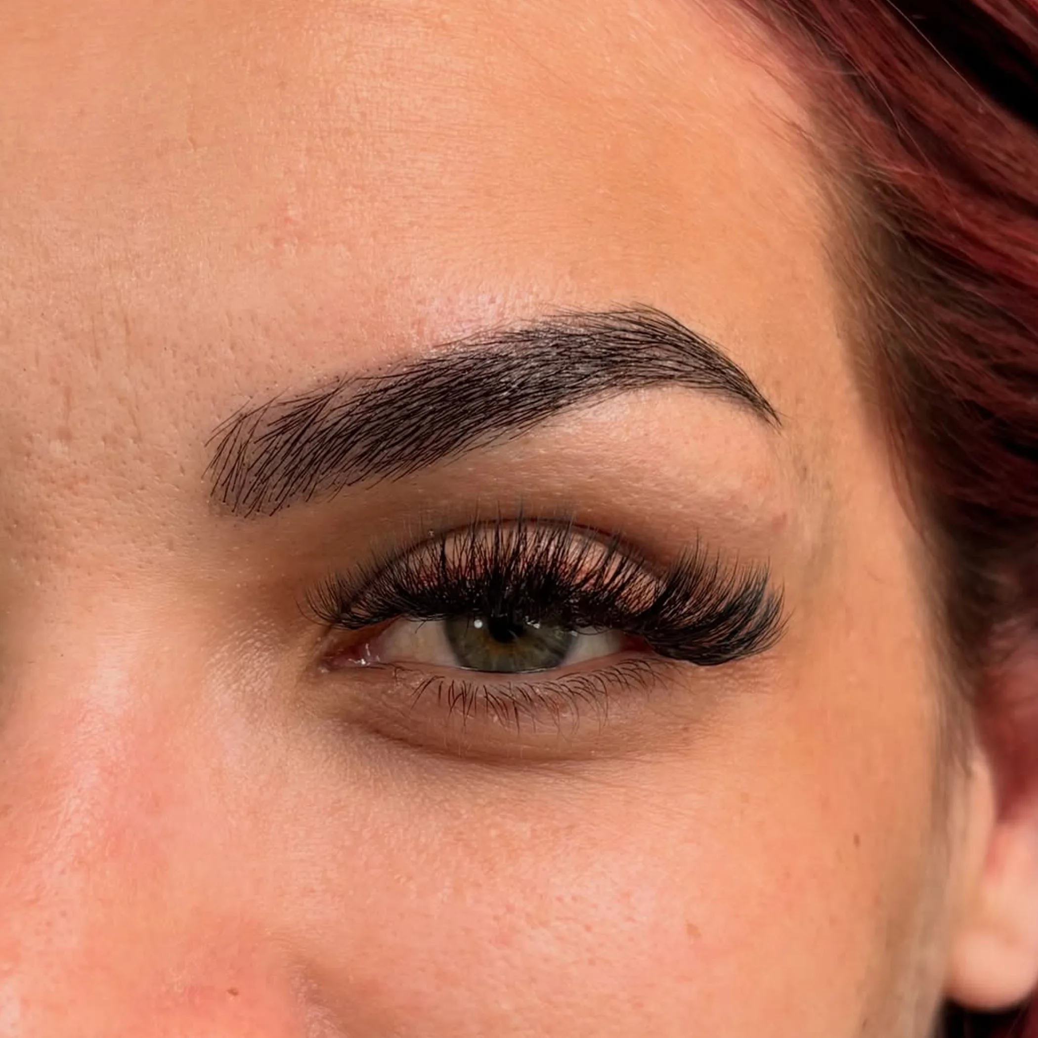 brow beauty close-up photo