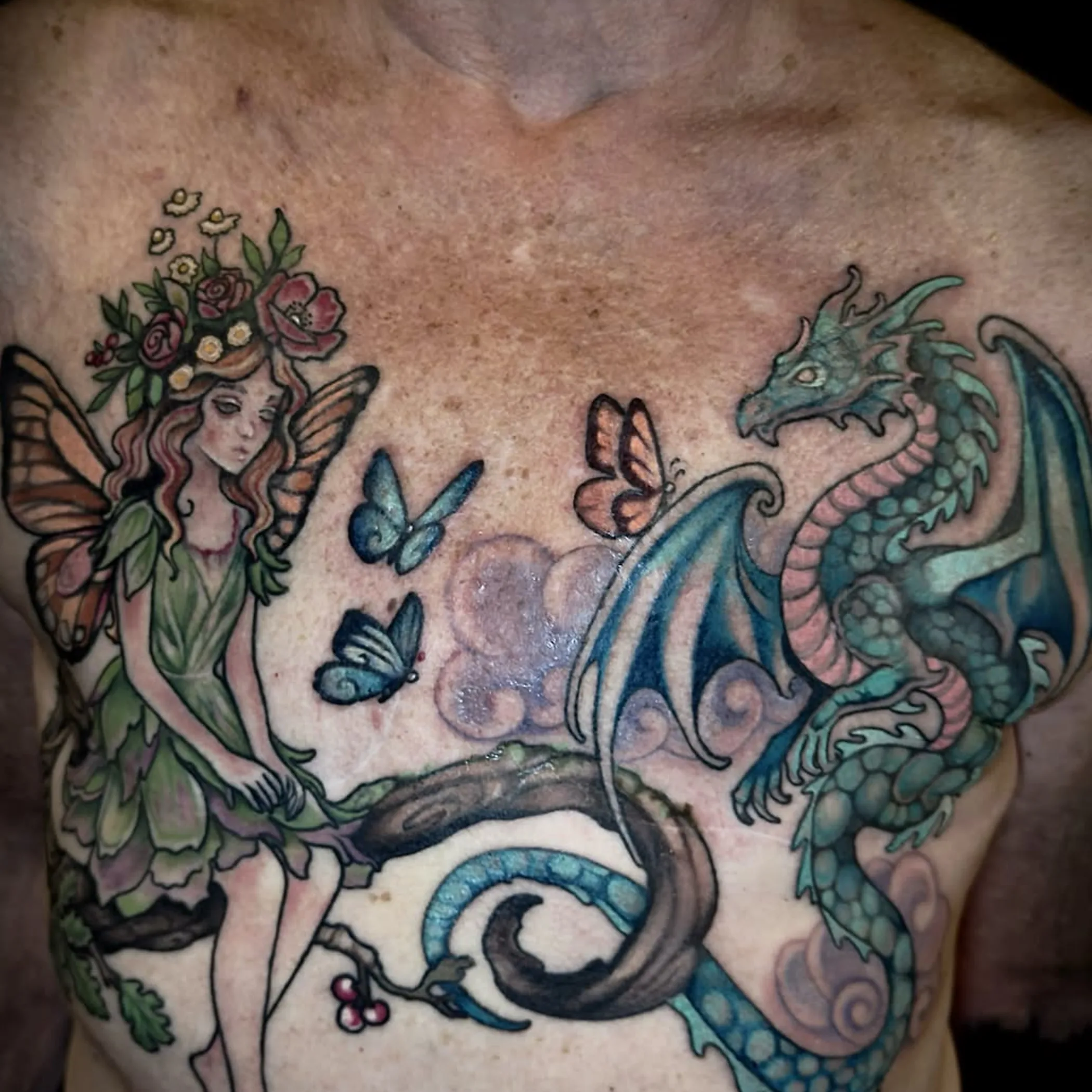 post-mastectomy tattoo coverage